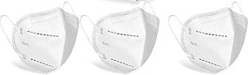 SG HEALTH N-95 white qty 3 Reusable(White, Free Size, Pack of 3)