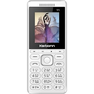                       Karbonn Y1white And Grey                                              