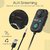 Portronics v5.0 Car Bluetooth Device with Transmitter, Audio Receiver(Black)