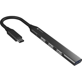 Portronics MPORT 31C POR-1485 USB Hub(Grey)