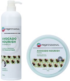 Godrej Professional Avocado Nourish  Shampoo + Mask (1000ml +500ml )