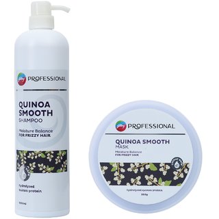 Godrej Professional Quinoa Smooth Shampoo + Mask (500+1000ml)