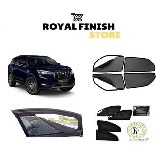                       Royal Finish Car Accessories Zipper Magnetic Sunshades for Xuv 700 - Set of 4 Pcs                                              