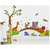 JAAMSO ROYALS Hot Style Big Jungle Animals Bridge Wall Sticker (90 CM X 60 CM)