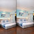 Silver Shine Mosquito Net Combo Ceiling Hanging Easily Wash Pack Of 2