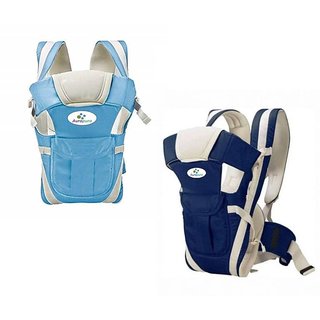 Aurapuro Baby Blue Skyblue Carry Bag Combo Set Of 2