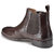 Genuine Leather Brown Burnish Ankle Boots