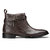 Genuine Leather High Ankle Brown Boots