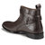 Genuine Leather High Ankle Brown Boots