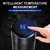 Innotek Stainless Steel Smart Vacuum Flask Insulated Water Bottle with LED Temperature Display (Black)