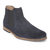 Suede Leather Navy Chelsea Boots