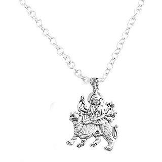                       Mata rani pendant original silver pendant for pooja purpose                                              
