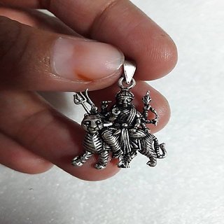                       Mata rani pendant original silver pendant for pooja purpose                                              