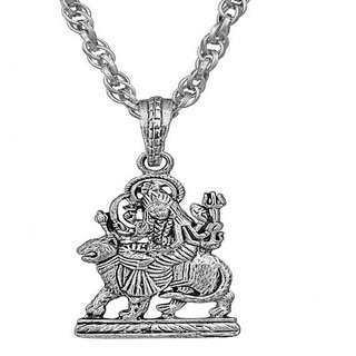                       Mata rani pendant original silver pendant for pooja purpose                                              