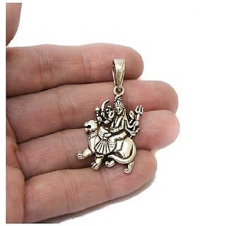                       Mata rani pendant original silver pendant for pooja purpose                                              