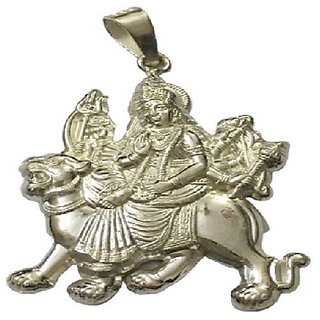                       Mata rani pendant original silver pendant for pooja purpose                                              