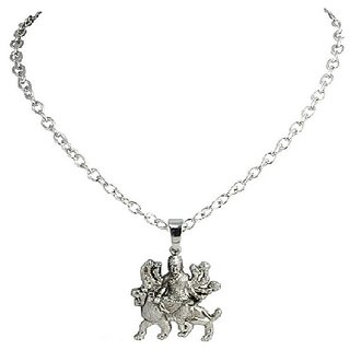                       Mata rani pendant original silver pendant for pooja purpose                                              
