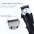 QD Waterproof Professional Corded Beard Mustache Hair Trimmer Hair Clipper Razor (0.8mm to 12mm Trimming Range) N