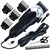 ZG Corded Waterproof Beard Mustache Trimmer Powerful 9W Hair Clipper Salon approved Electric Razor Grooming Kit 301