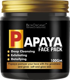 BetaOrganic Papaya face wash - For Glowing  Fairing Face- 100ml Face Wash