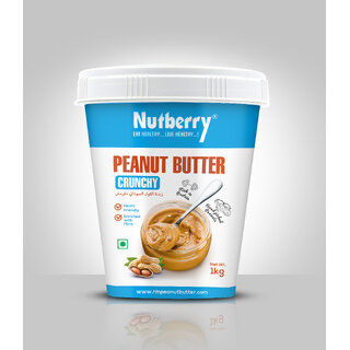 Nutberry Peanut Butter Crunchy 1 Kg