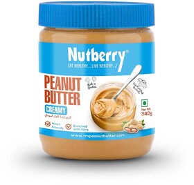 Nutberry Peanut Butter Creamy 340g