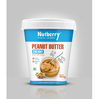 Nutberry Peanut Butter Creamy 510g