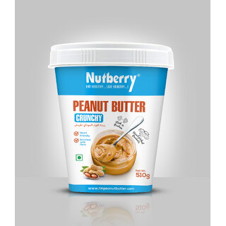 Nutberry Peanut Butter Crunchy 510g