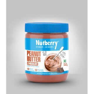                       Nutberry Peanut Butter Chocolate 340g                                              