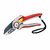 WOLF GARTEN RS5000 Professional Anvil Aluminium Secateurs, Red, Garden Shear Anvil Pruner (Manual)