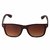 Ivy Vacker UV Protected Unisex Full Rim Aviator Sunglasses 2 Wayfarers Free (Brown, Black & Grey)