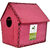 Sparrow Daughter Handcraft Pink Colour Leather Bird House