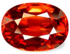 Gomed Stone Original 11 Ratti 9.9 Carats Natural Hessonite Gomedakam Gemstone Pathar Ratna Ring Pendant Bracelet Size