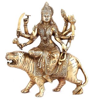                       DURGA MAA PENDENT  ORIGINAL SILVER PENDENT FOR MAN  WOMAN                                              