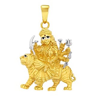                       DURGA MAA PENDENT & ORIGINAL SILVER PENDENT FOR MAN & WOMAN                                              