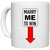 UDNAG White Ceramic Coffee / Tea Mug 'Marry me to win this' Perfect for Gifting [330ml]