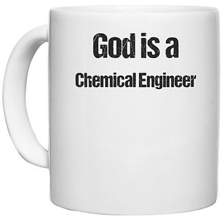                       UDNAG White Ceramic Coffee / Tea Mug 'Chemical Engineer | Chemical Engineer' Perfect for Gifting [330ml]                                              