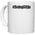 UDNAG White Ceramic Coffee / Tea Mug 'Gujju | #Being Gujju' Perfect for Gifting [330ml]