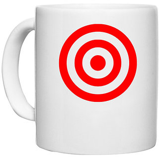                       UDNAG White Ceramic Coffee / Tea Mug 'Couples' Perfect for Gifting [330ml]                                              