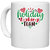 UDNAG White Ceramic Coffee / Tea Mug 'holiday | holiday baking team' Perfect for Gifting [330ml]