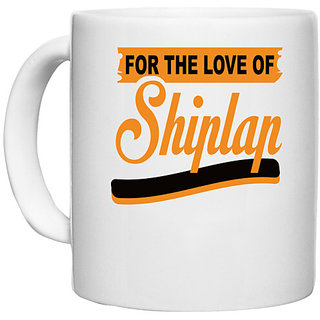                       UDNAG White Ceramic Coffee / Tea Mug 'For The Love Of' Perfect for Gifting [330ml]                                              
