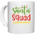 UDNAG White Ceramic Coffee / Tea Mug 'Christmas Santa | santa squad' Perfect for Gifting [330ml]