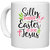 UDNAG White Ceramic Coffee / Tea Mug 'Easter | silly rabbit easter' Perfect for Gifting [330ml]