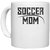 UDNAG White Ceramic Coffee / Tea Mug 'Mother | SOCCER MOM' Perfect for Gifting [330ml]