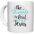 UDNAG White Ceramic Coffee / Tea Mug 'Easter | the struggle is real but so is' Perfect for Gifting [330ml]