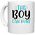 UDNAG White Ceramic Coffee / Tea Mug 'Hunter | this boy can huntt' Perfect for Gifting [330ml]