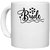UDNAG White Ceramic Coffee / Tea Mug 'Bridee | Brideee' Perfect for Gifting [330ml]