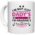 UDNAG White Ceramic Coffee / Tea Mug 'Father | IM NOT JUST' Perfect for Gifting [330ml]