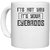 UDNAG White Ceramic Coffee / Tea Mug 'Makeup | I TS NOT YOU' Perfect for Gifting [330ml]