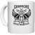 UDNAG White Ceramic Coffee / Tea Mug 'Vintage Motorcycle | Choppers' Perfect for Gifting [330ml]